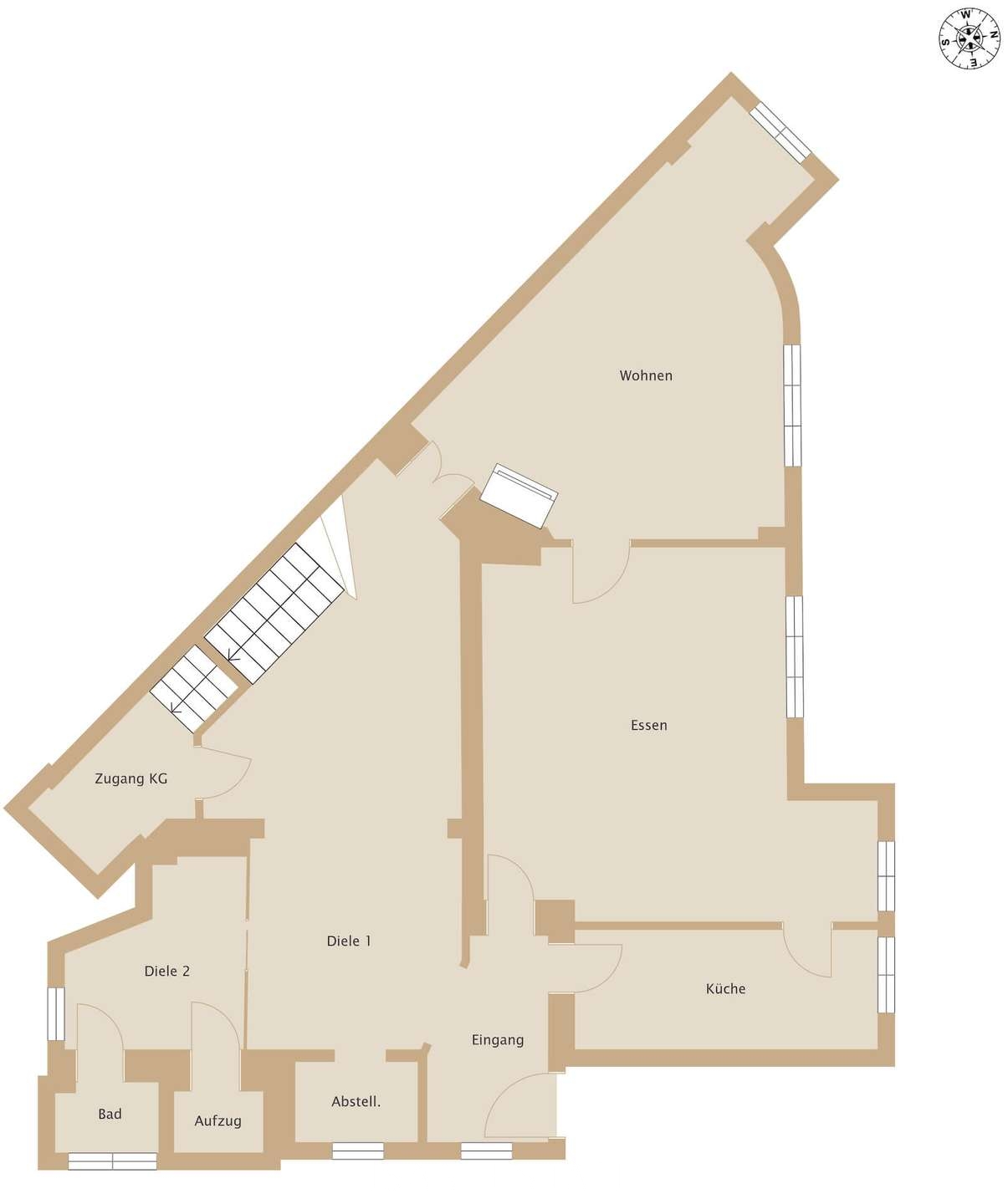 Grundriss Erdgeschoss